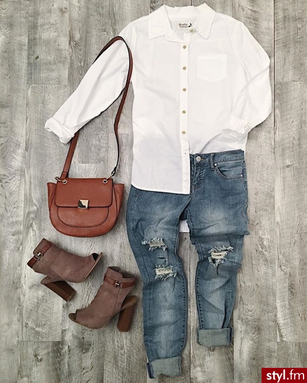 Jeansy Spodnie Moda