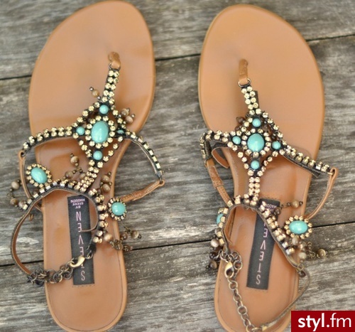 Sandały Buty Moda