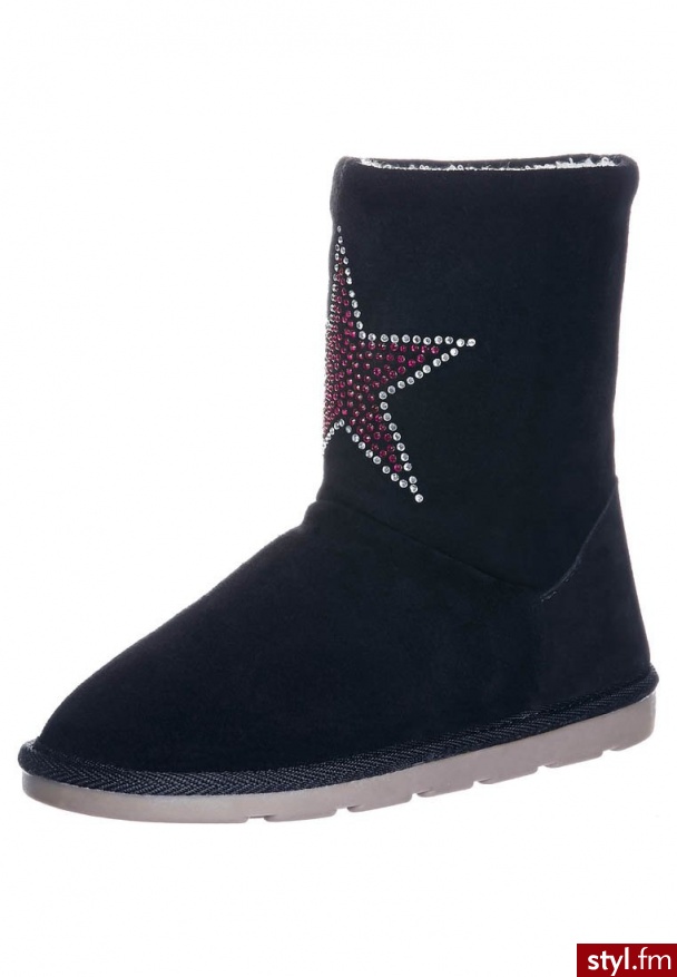 Elite Botki czarny (70728) - Botki Buty Moda