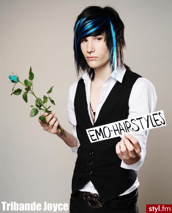 EMO Alternatywne Średnie Fryzury