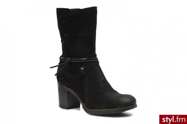 Khrio PÓŁBUTY I BOTKI EULALIA BY 63757Bota nero - Botki Buty Moda