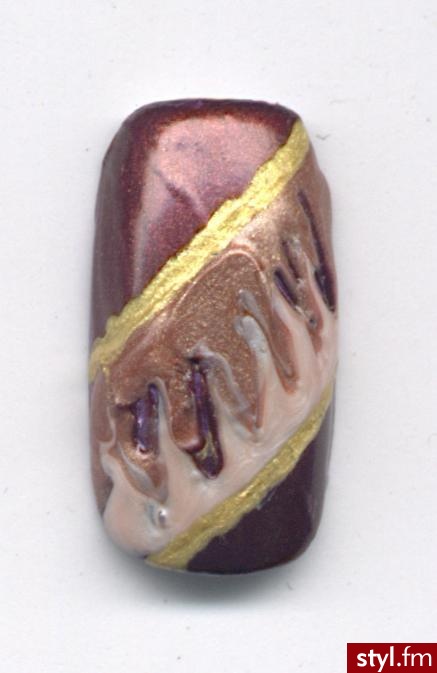 Rozmazane - Paznokcie