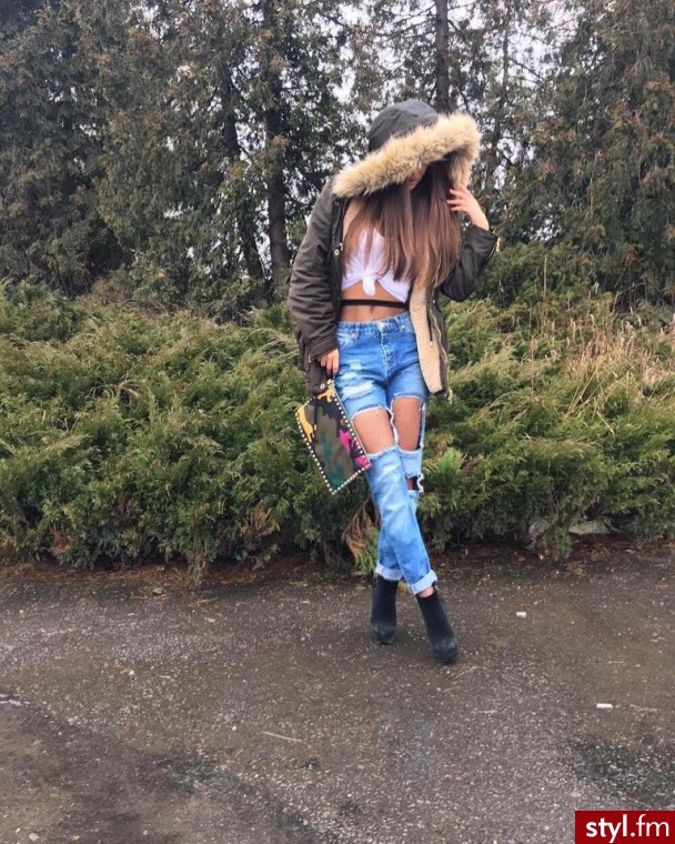 Jeansy Spodnie Moda