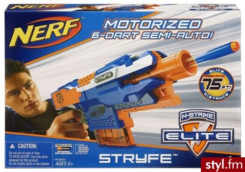 Hasbro Nerf N-Strike Elite Stryfe Wyrzutnia A0200 - Dziecko
