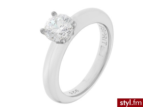 PIERŚCIONEK ESPRIT ESRG91608A160 16 MM - Pierścionki Biżuteria Moda