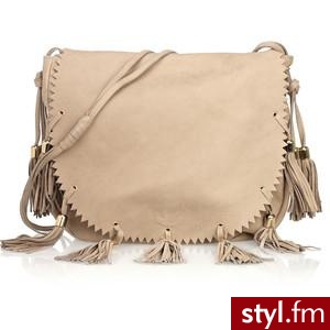 Paul & Joe Pogo tasseled leather messenger bag - Polyvore. Pobrano ze strony: http://www.polyvore.com/paul_joe_pogo_tasseled_leather/thing?id=29629908 - Pozostałe Torebki Moda