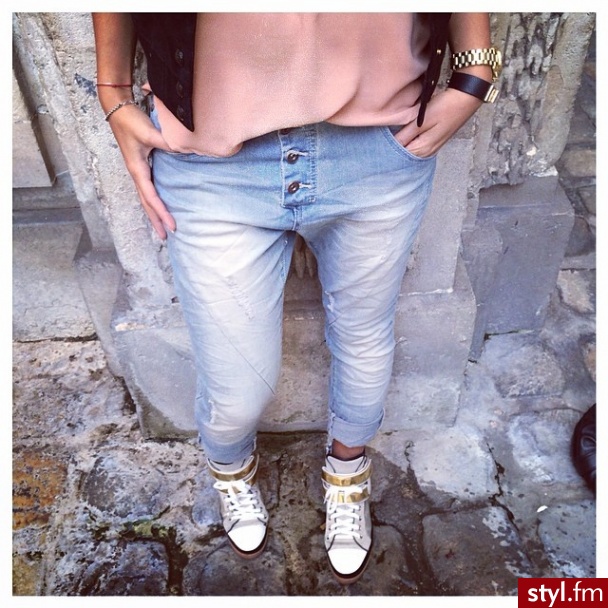 Jeansy Spodnie Moda