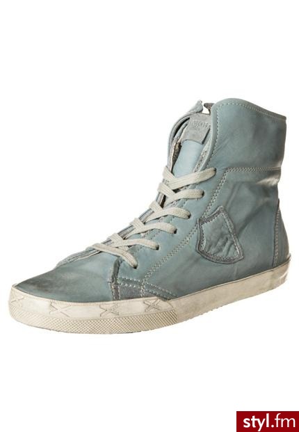 Valmy Moda FILIPA Botki sznurowane niebieski - Botki Buty Moda
