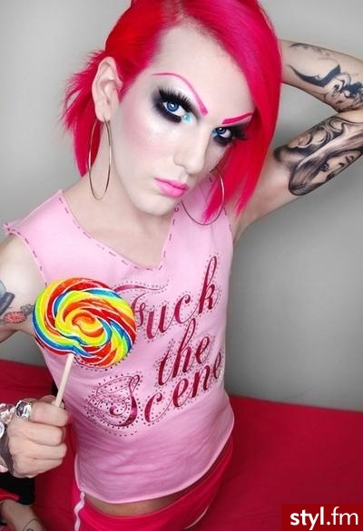 EMO Alternatywne Średnie Fryzury