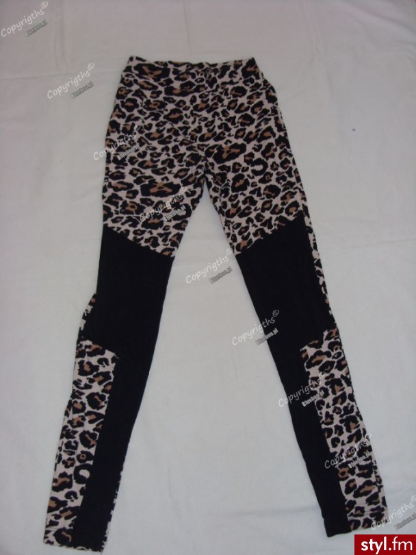 Leginsy Spodnie Moda