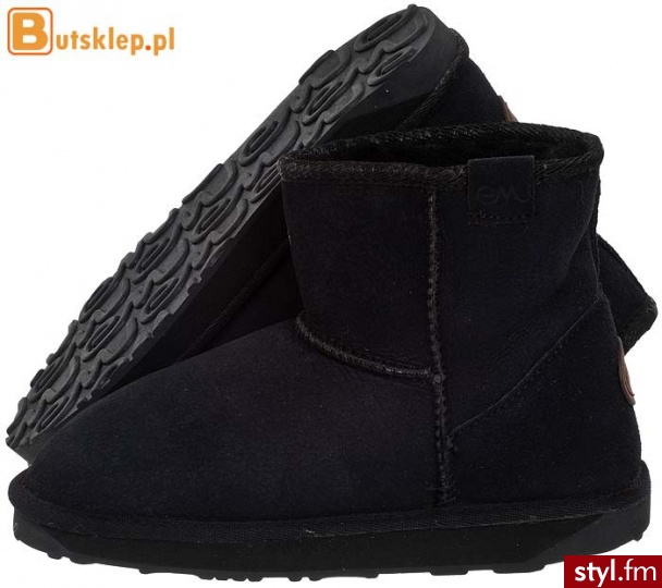 Buty EMU Australia Stinger Mini Black (W10003) - Emu Buty Moda