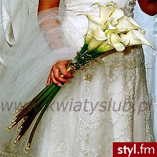 Bukiety ślubne Ślub Moda
