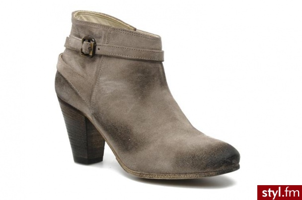 Georgia Rose PÓŁBUTY I BOTKI VOBOOT BY GEORGIA ROSE (Szary) - Botki Buty Moda