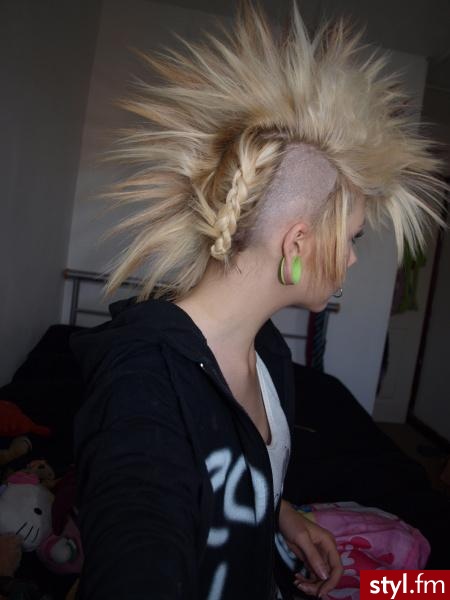 Punk Rock Alternatywne Krótkie Fryzury