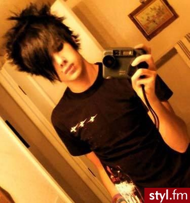 Emo boy ! - EMO Alternatywne Średnie Fryzury