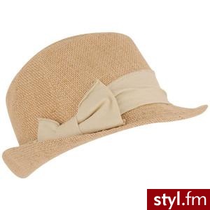 Woven Fedora - Forever21 - Polyvore. Pobrano ze strony: http://www.polyvore.com/woven_fedora/thing?id=30969158 - Nakrycia głowy Dodatki Moda