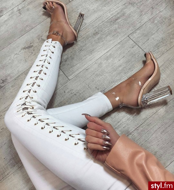 Jeansy Spodnie Moda