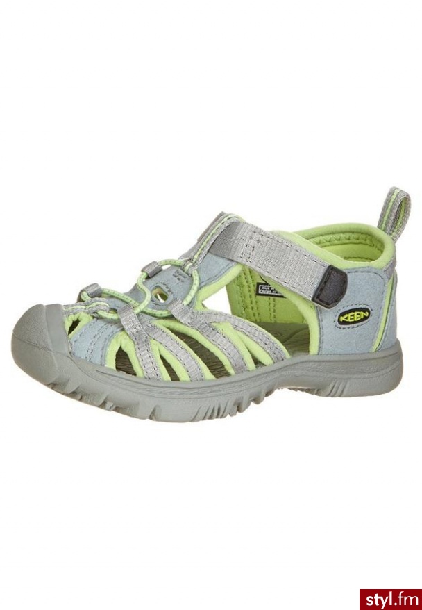 Keen WHISPER Sandały trekkingowe szary - Sandały Buty Moda