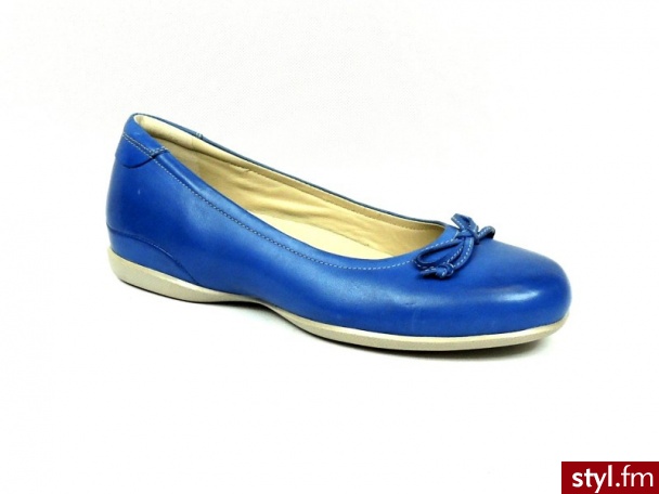Ecco Baleriny 0110590D - Balerinki Buty Moda