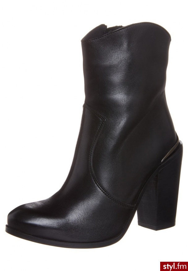 zign Botki czarny (zz0213-19) - Botki Buty Moda