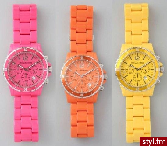 Zegarki Michael Kors. Zegarki Michael Kors. Można je kupić w internetowym sklepie Shopbop. Kosztują 195 dolarów. - Pozostałe Dodatki Moda
