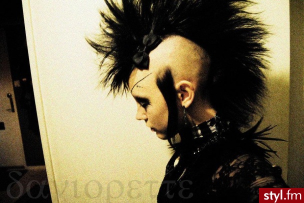 Punk Rock Alternatywne Średnie Fryzury
