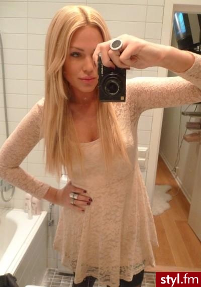 Blond Rozpuszczone Proste Na co dzień Długie Fryzury