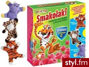 Herbatka Smakołaki ma wyśmienity malinowy smak, dzięki kawałkom owoców i dodatkowi suszonego soku. - Misz-masz