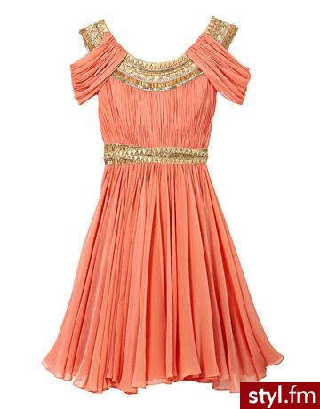 Cudowna sukienka od Marchesa 3750$ - Pozostałe Ciuchy Moda