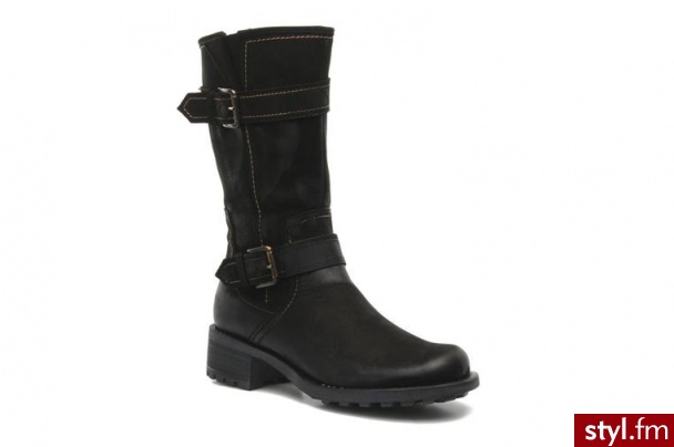 Samoa PÓŁBUTY I BOTKI LYA 39360 BY SAMOA (Czarny) - Botki Buty Moda