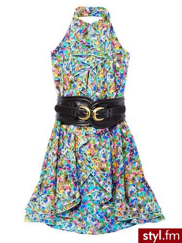 sukienka Mango 139.90$, pasek Raina Belts 225$ - Pozostałe Ciuchy Moda