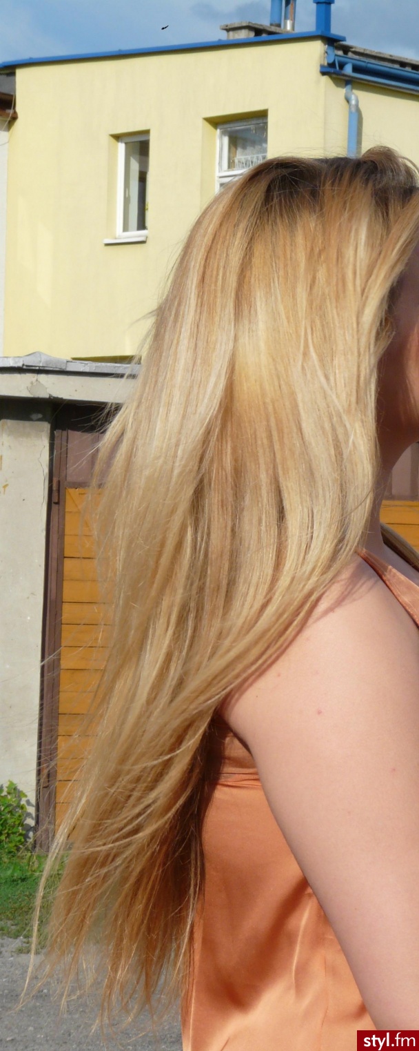 Blond Rozpuszczone Proste Na co dzień Długie Fryzury