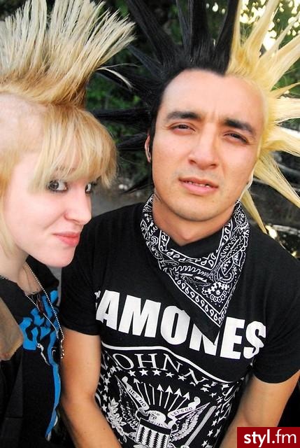 Punk Rock Alternatywne Średnie Fryzury