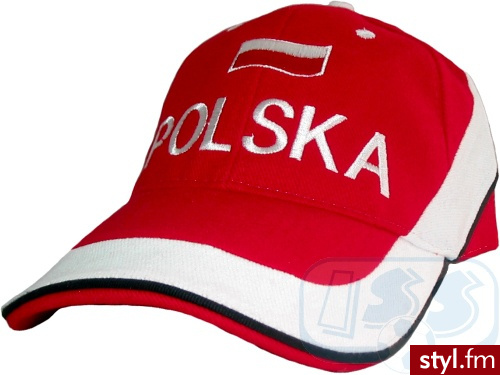 Hpol46: Polska - Czapka - Nakrycia głowy Dodatki Moda