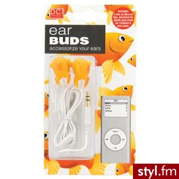 Złote rybki jako słuchawki (może też spełnią Twoje życzenia) - 15$ - Gadżety Inne Moda