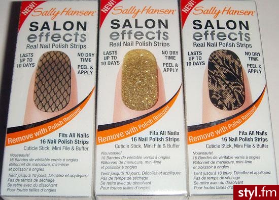 pazurki. Sally Hansen Salon Effects Real Nail Polish Strips Reviews, Photos and Swatches - Paznokcie