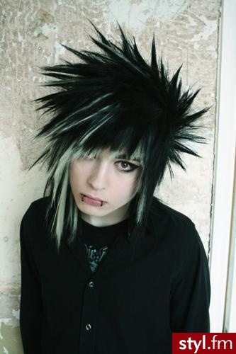 EMO Alternatywne Średnie Fryzury