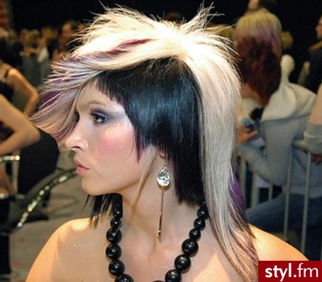 Punk Rock Alternatywne Średnie Fryzury