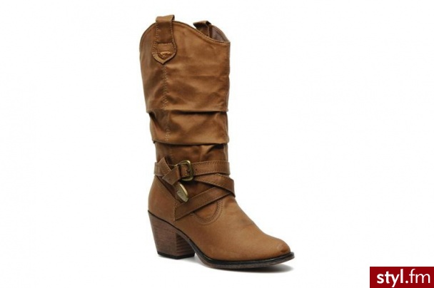 Rocket Dog PÓŁBUTY I BOTKI SIDESTEP BY ROCKET DOG (Brązowy) - Botki Buty Moda
