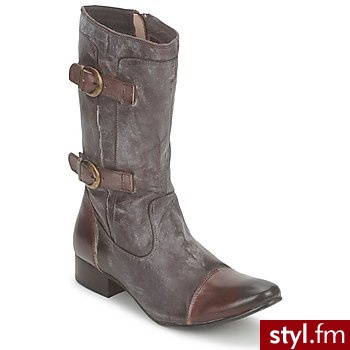 Kdopa BUTY ANGIE Brown - Kozaki Buty Moda