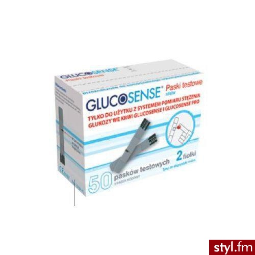 PASKI DO GLUKOMETRU GLUCOSENSE 50 SzT - Paski Dodatki Moda