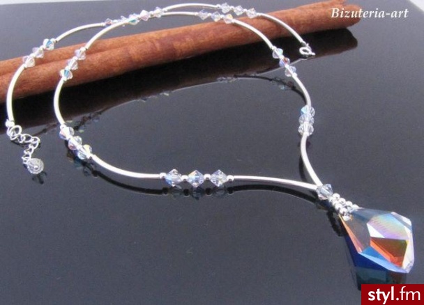 Swarovski-naszyjnik - Pozostałe Dodatki Moda