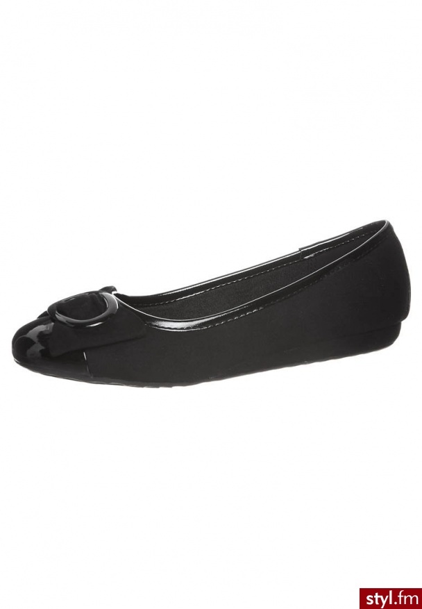 Anna Field Baleriny czarny - Balerinki Buty Moda