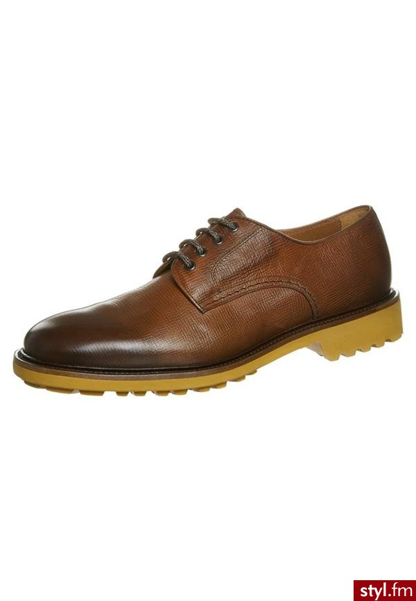 Doucals Oksfordki brązowy (45058) - Pozostałe Buty Moda