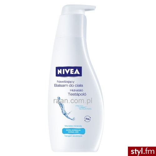 Nivea - Body - Balsam do ciała Nawilżający z pompką FRESH SENSATION 400 ml - Body Bielizna Moda