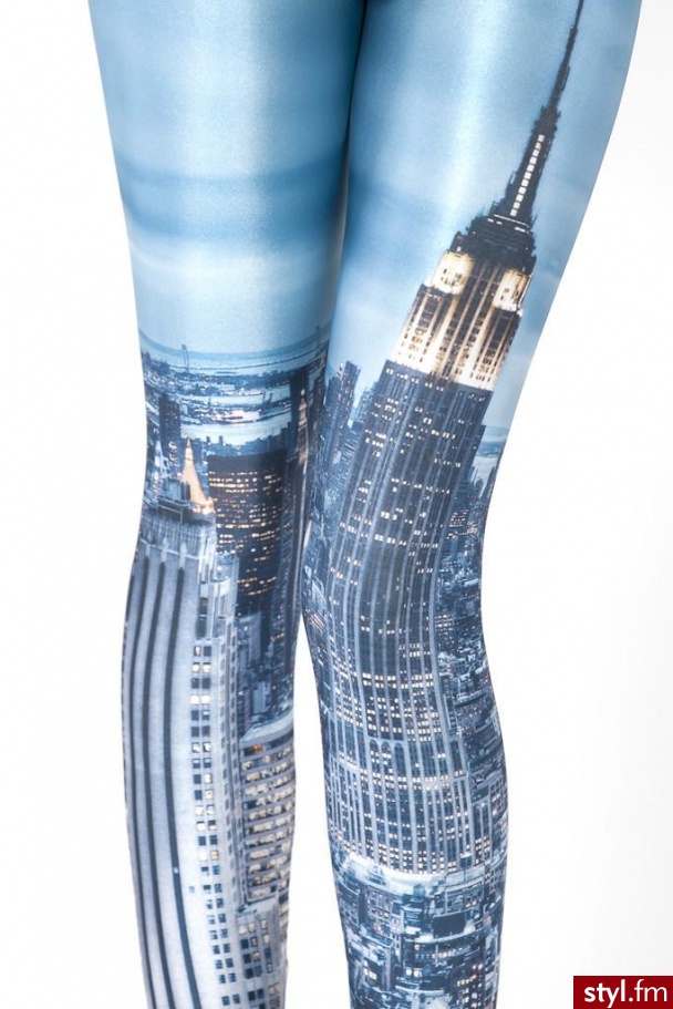 Leginsy Spodnie Moda