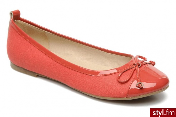 JB MARTIN Balerinki Bamaco (Różowy) - Balerinki Buty Moda