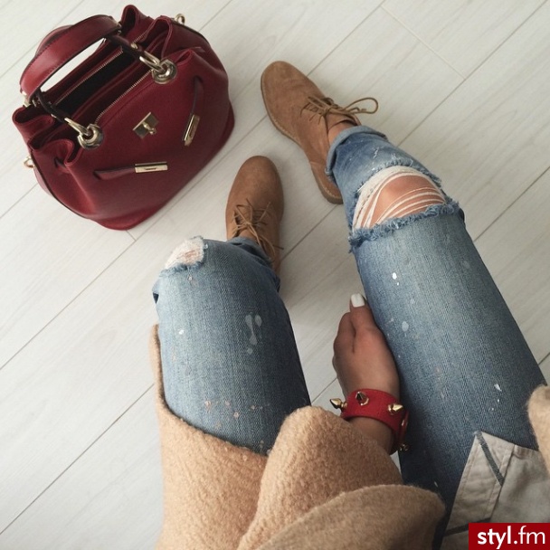 Jeansy Spodnie Moda