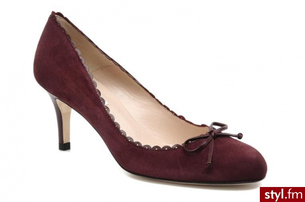 L.K. Bennett CZÓŁENKA LEONIE BY L.K. BENNETT (Fioletowy) - Czółenka Buty Moda