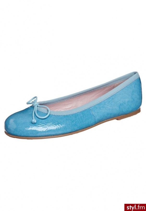 Pretty Ballerinas KLEE Baleriny niebieski - Balerinki Buty Moda